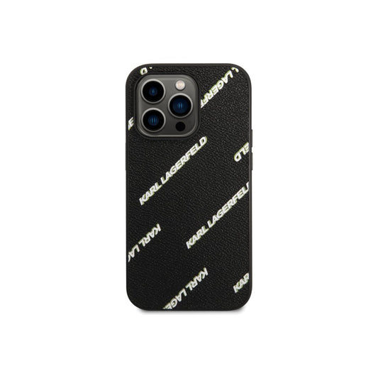 Kryt na iPhone 14 Pro Max Karl Lagerfeld Logomania - černý - iSTYLE CZ