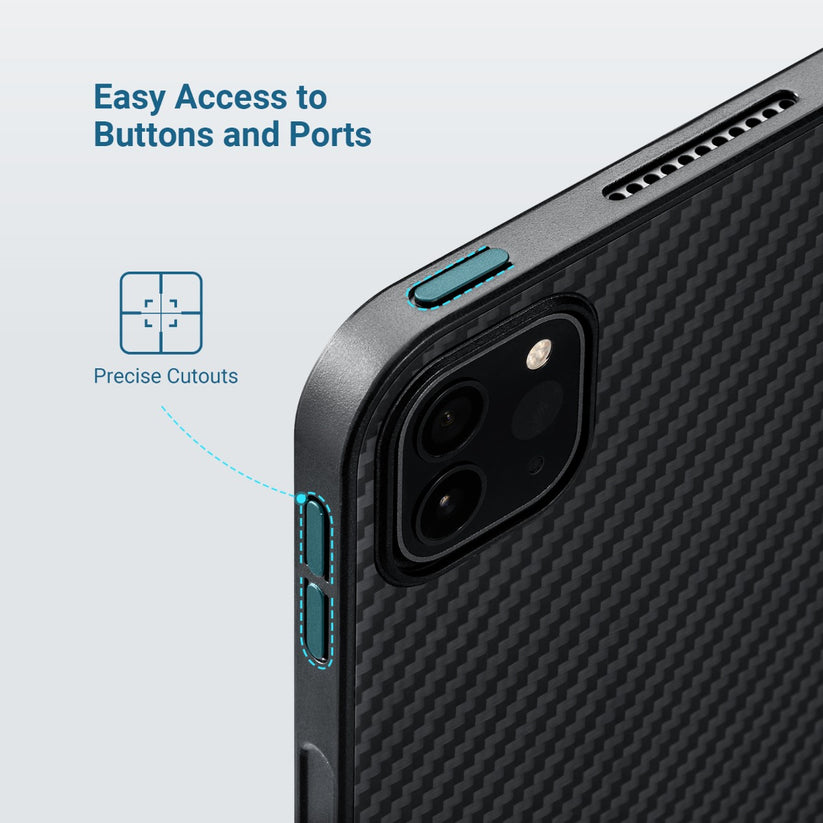 Kryt na iPad Pro 12,9" (22/21) Pitaka MagEZ 2 - černý - iSTYLE CZ