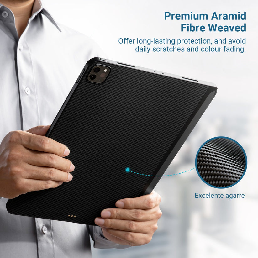 Kryt na iPad Pro 12,9" (22/21) Pitaka MagEZ 2 - černý - iSTYLE CZ