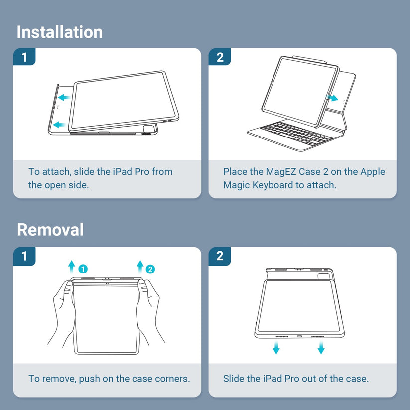 Kryt na iPad Pro 12,9" (22/21) Pitaka MagEZ 2 - černý - iSTYLE CZ