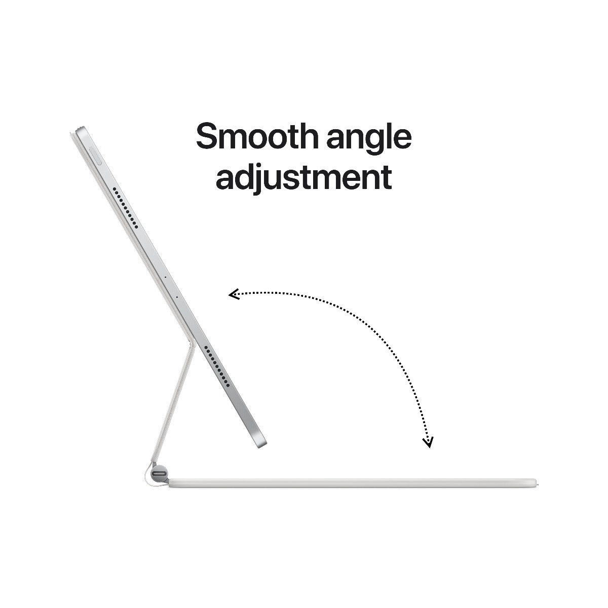 Apple Magic Keyboard k 13palcovému iPadu Air (M2) – český – bílý - iSTYLE CZ