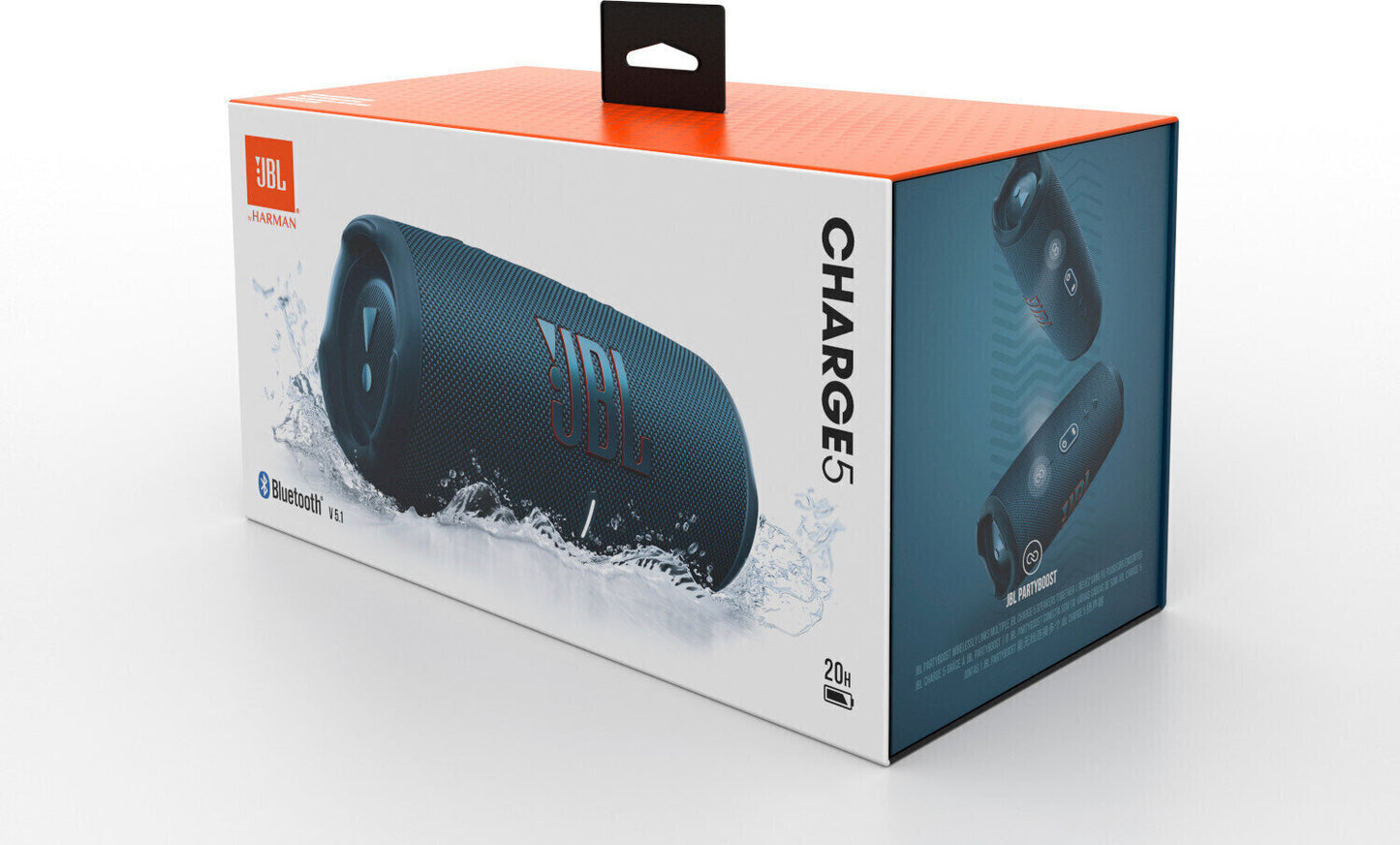 Bezdrátový reproduktor JBL Charge 5 - modrý - iSTYLE CZ