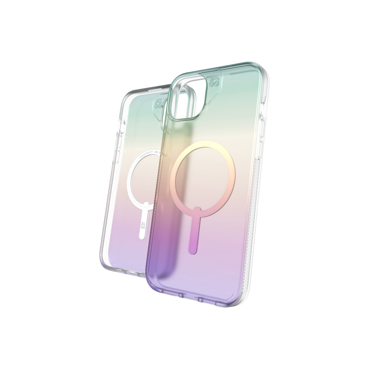 MagSafe kryt pro iPhone 15 Plus ZAGG Case Milan Snap - duhový - iSTYLE CZ