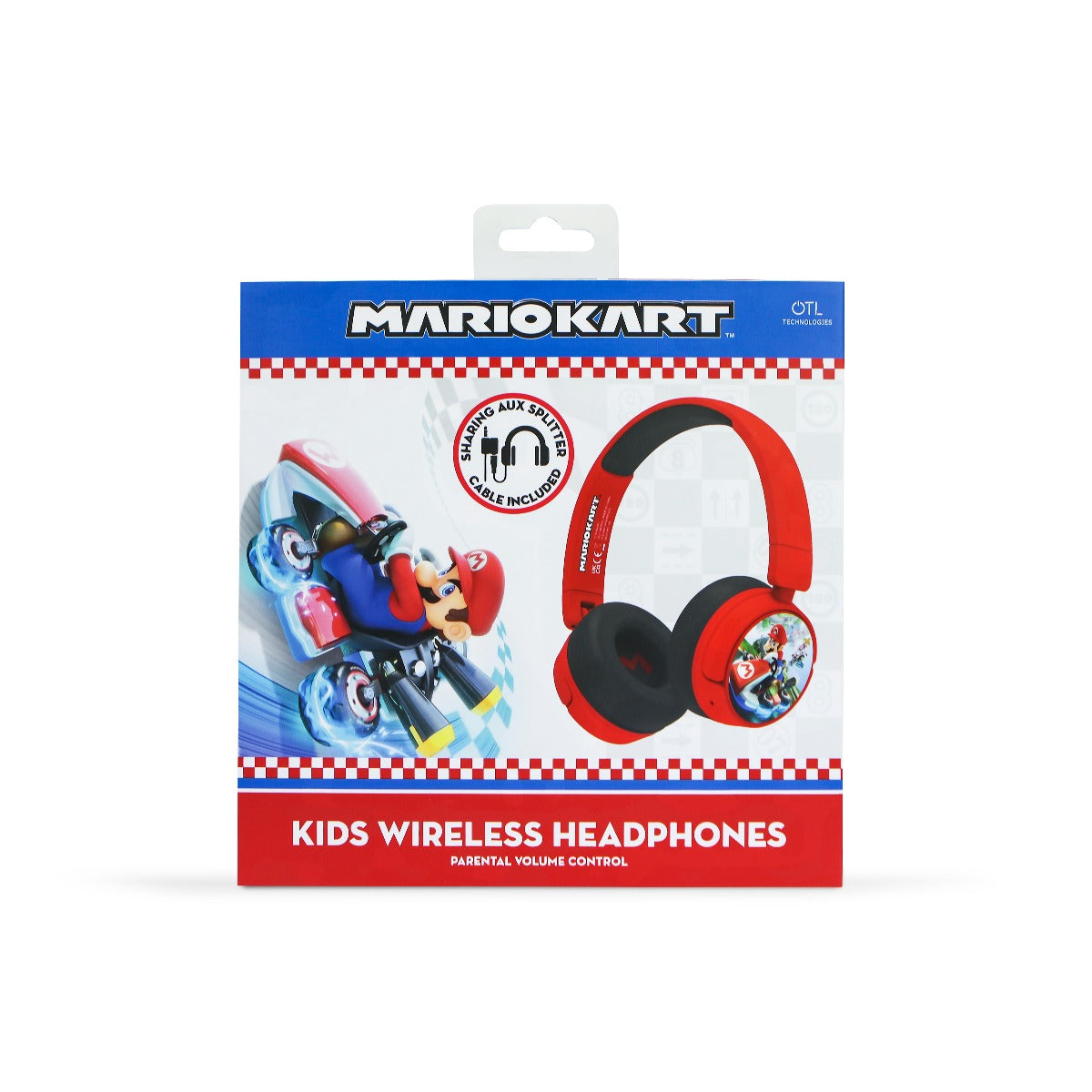 Dětská bezdrátová sluchátka OTL Mario Kart - iSTYLE CZ
