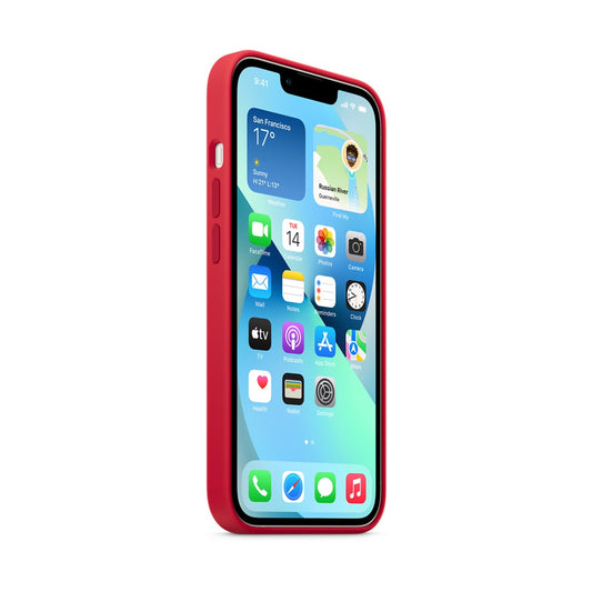 Apple silikonový kryt s MagSafe na iPhone 13 - (PRODUCT)RED - iSTYLE CZ