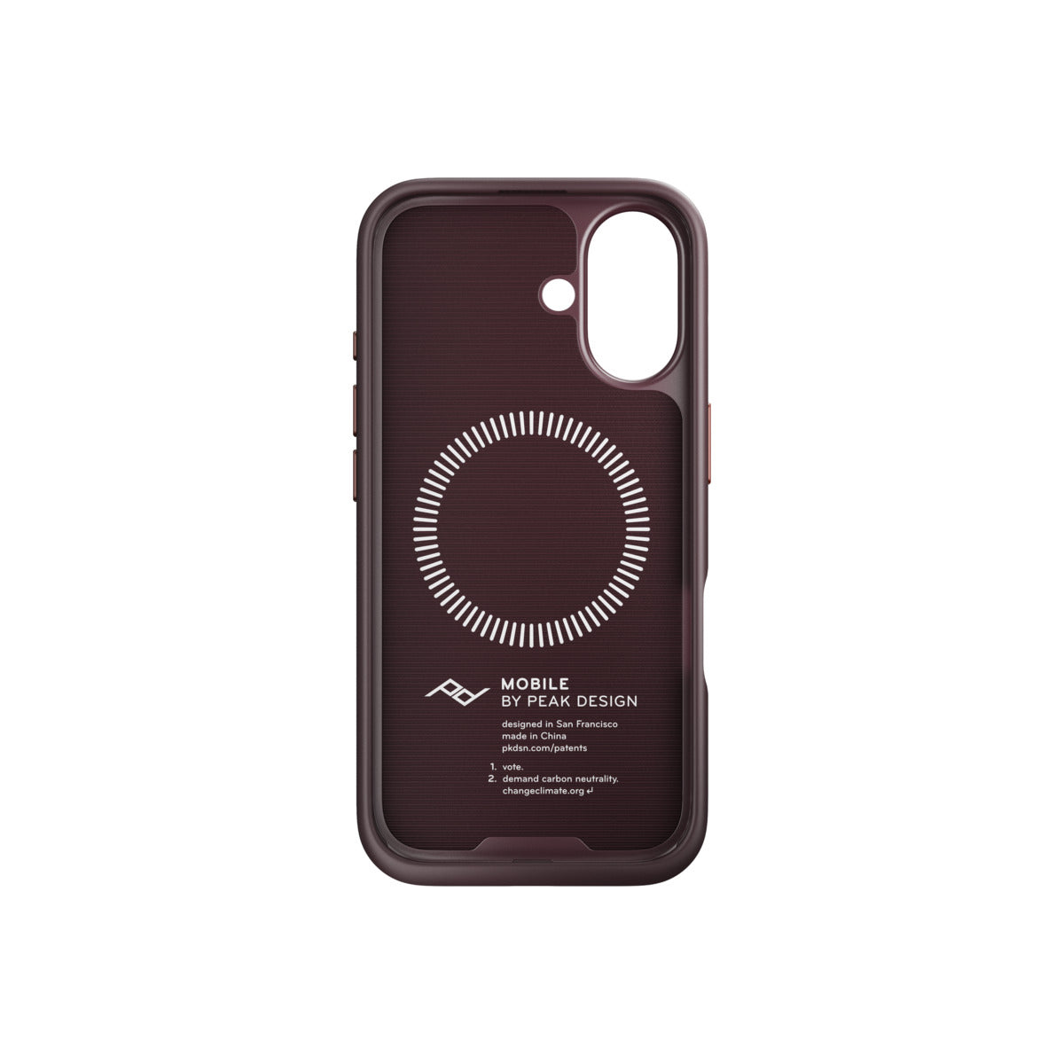 Kryt pro iPhone 16 Peak Design Mobile Everyday Fabric Case - švestkově modrý - iSTYLE CZ