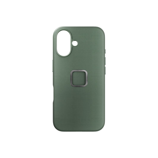 Kryt pro iPhone 16 Peak Design Mobile Everyday Fabric Case - šalvějově zelený - iSTYLE CZ