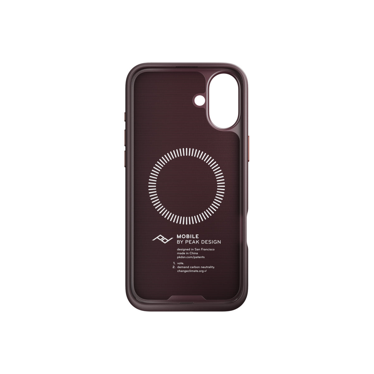 Kryt pro iPhone 16 Plus Peak Design Mobile Everyday Fabric Case - švestkově modrý - iSTYLE CZ