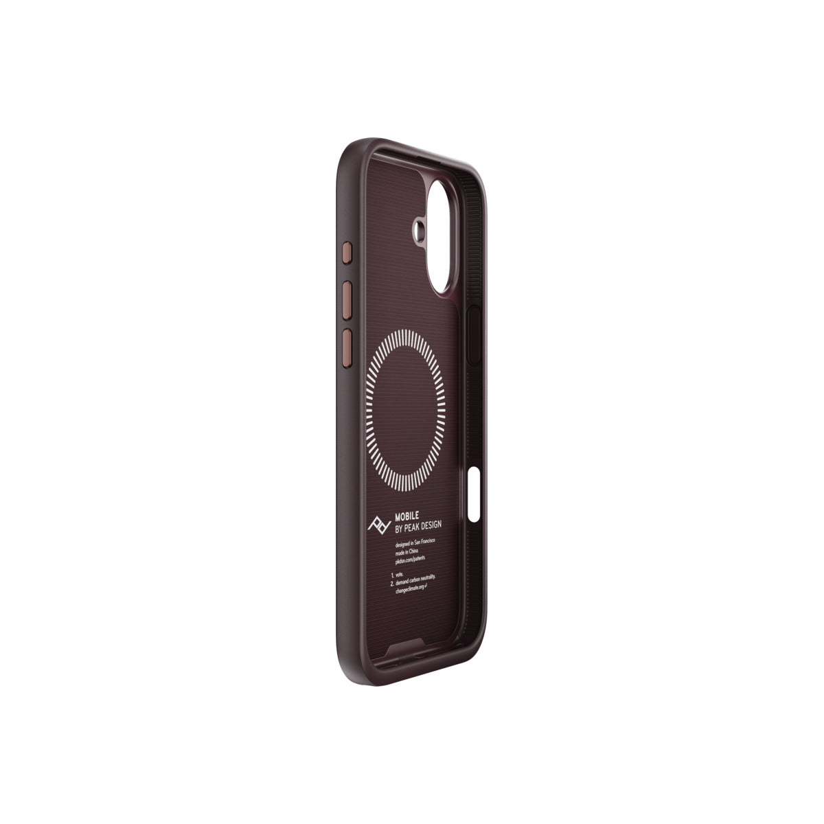 Kryt pro iPhone 16 Plus Peak Design Mobile Everyday Fabric Case - švestkově modrý - iSTYLE CZ