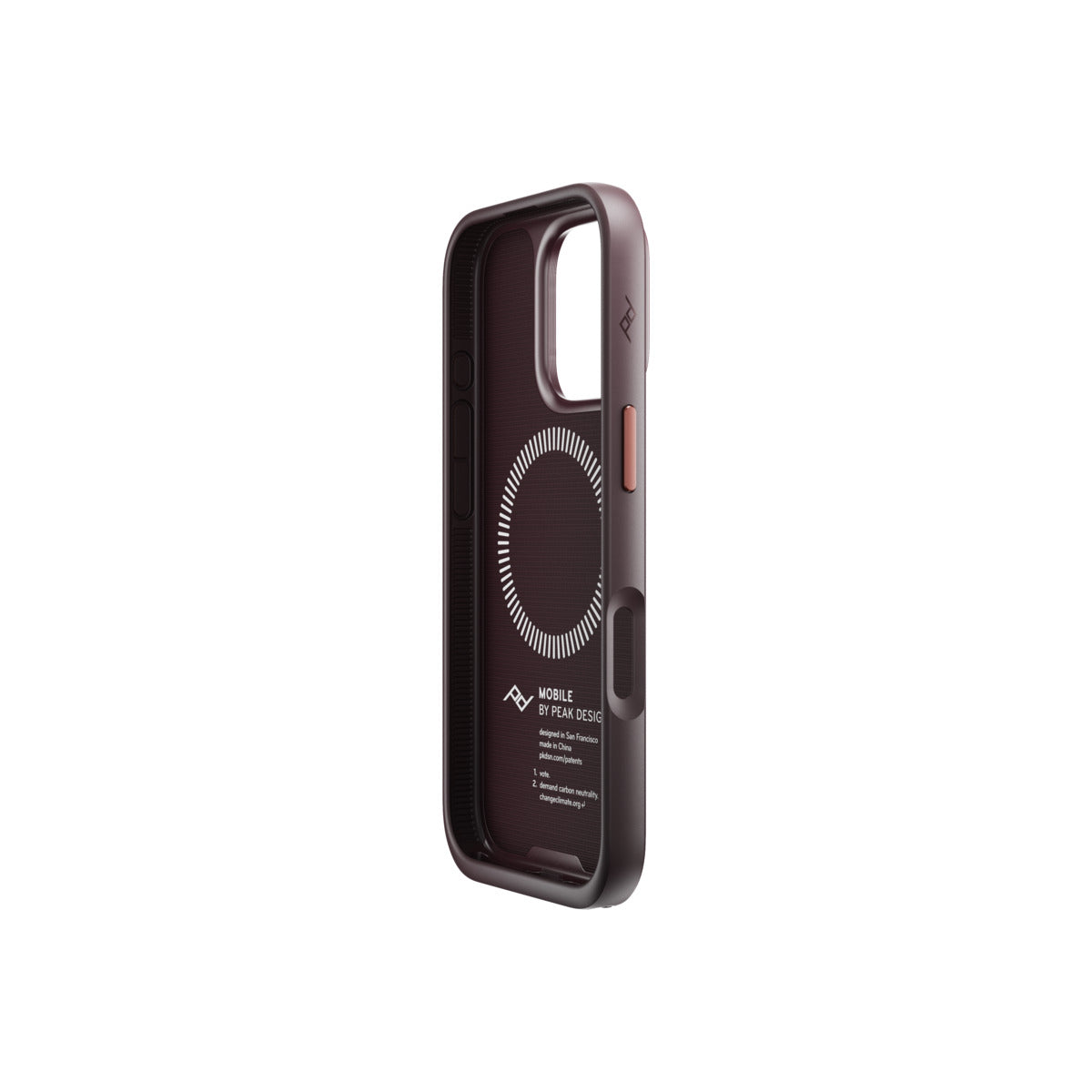 Kryt s poutkem pro iPhone 16 Pro Peak Design Mobile Everyday Loop Case - švestkově modrý - iSTYLE CZ