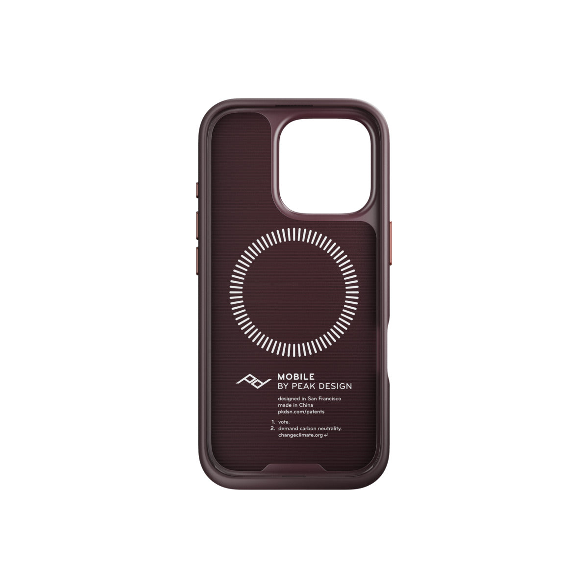 Kryt s poutkem pro iPhone 16 Pro Peak Design Mobile Everyday Loop Case - švestkově modrý - iSTYLE CZ