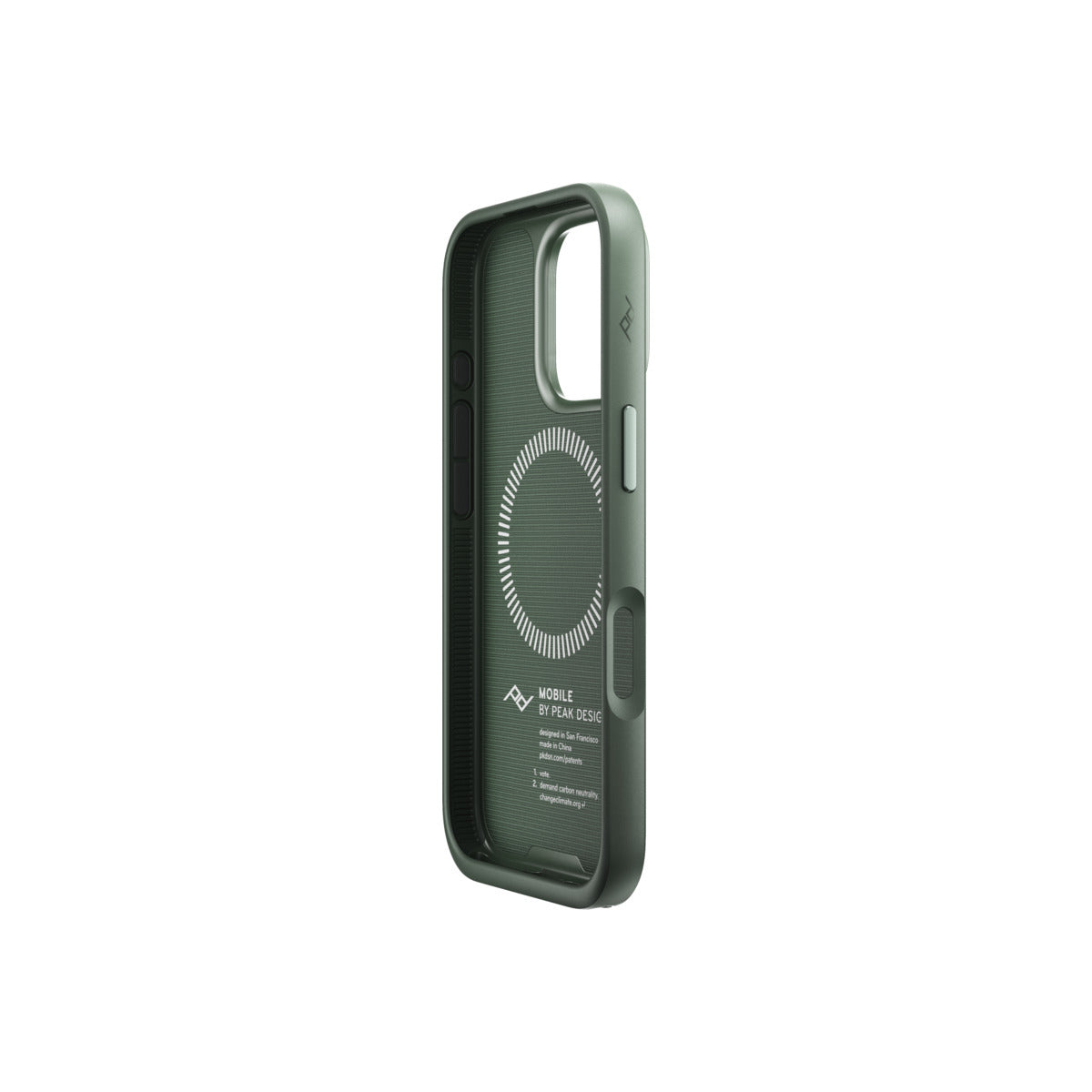 Kryt pro iPhone 16 Pro Peak Design Mobile Everyday Fabric Case - šalvějově zelený - iSTYLE CZ