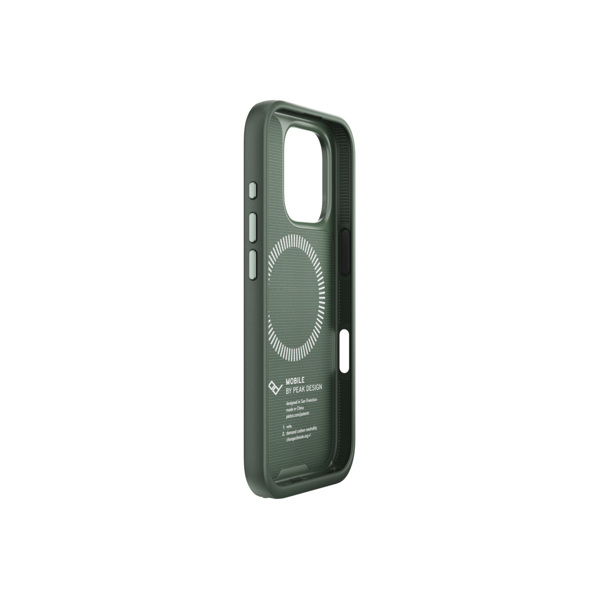 Kryt pro iPhone 16 Pro Peak Design Mobile Everyday Fabric Case - šalvějově zelený - iSTYLE CZ