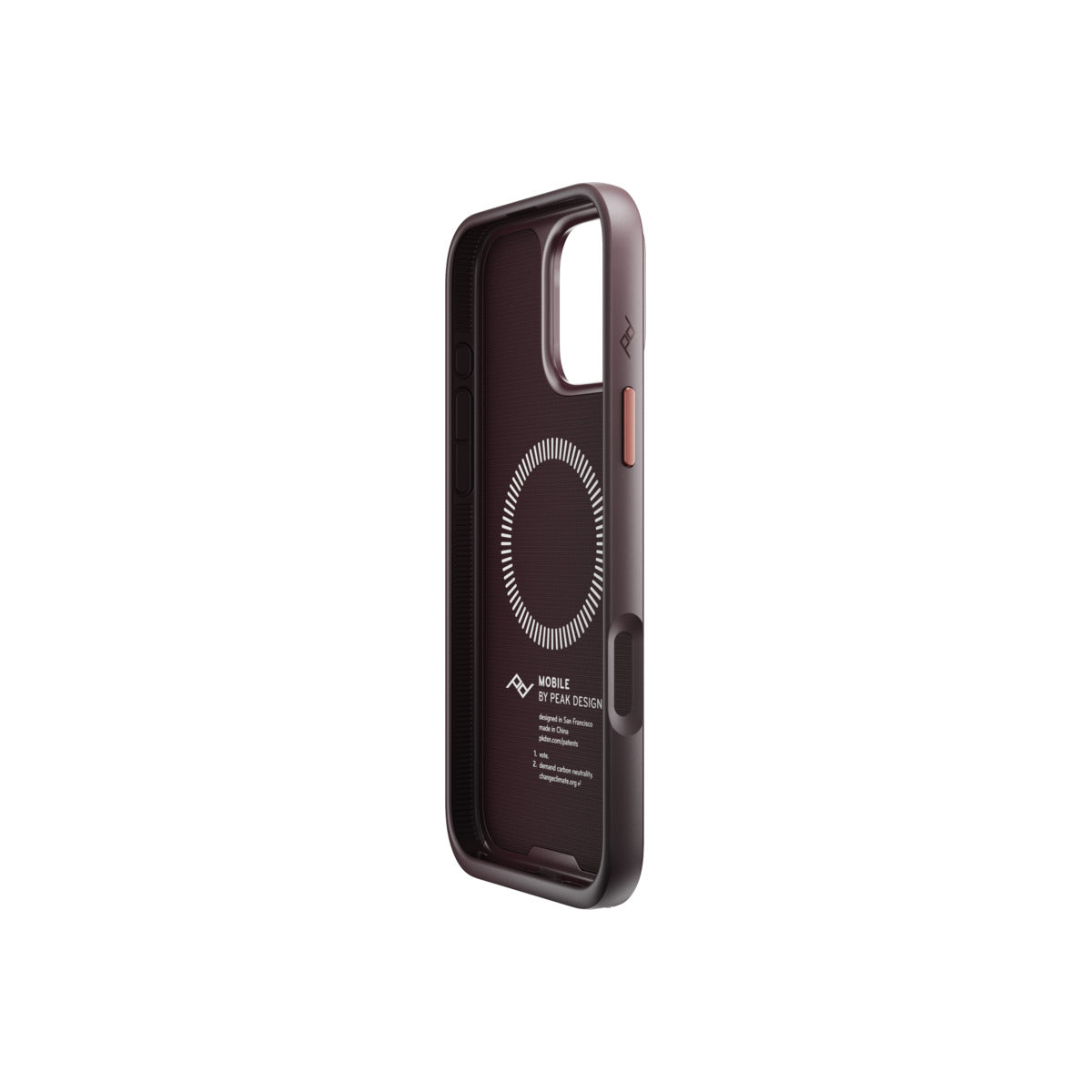 Kryt pro iPhone 16 Pro Max Peak Design Mobile Everyday Fabric Case - švěstkově modrý - iSTYLE CZ