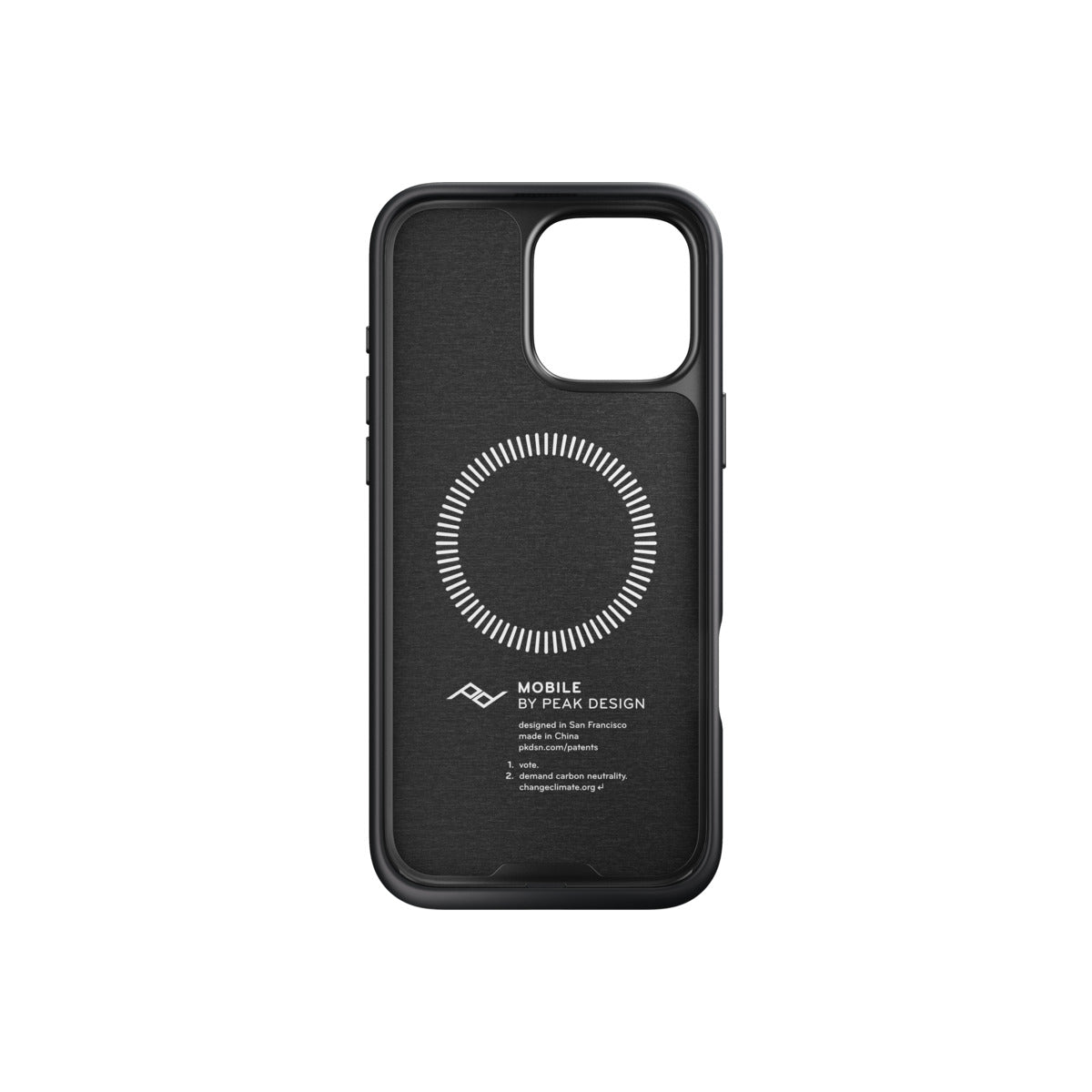 Kryt s poutkem pro iPhone 16 Pro Max Peak Design Mobile Everyday Loop Case - tmavě šedý - iSTYLE CZ