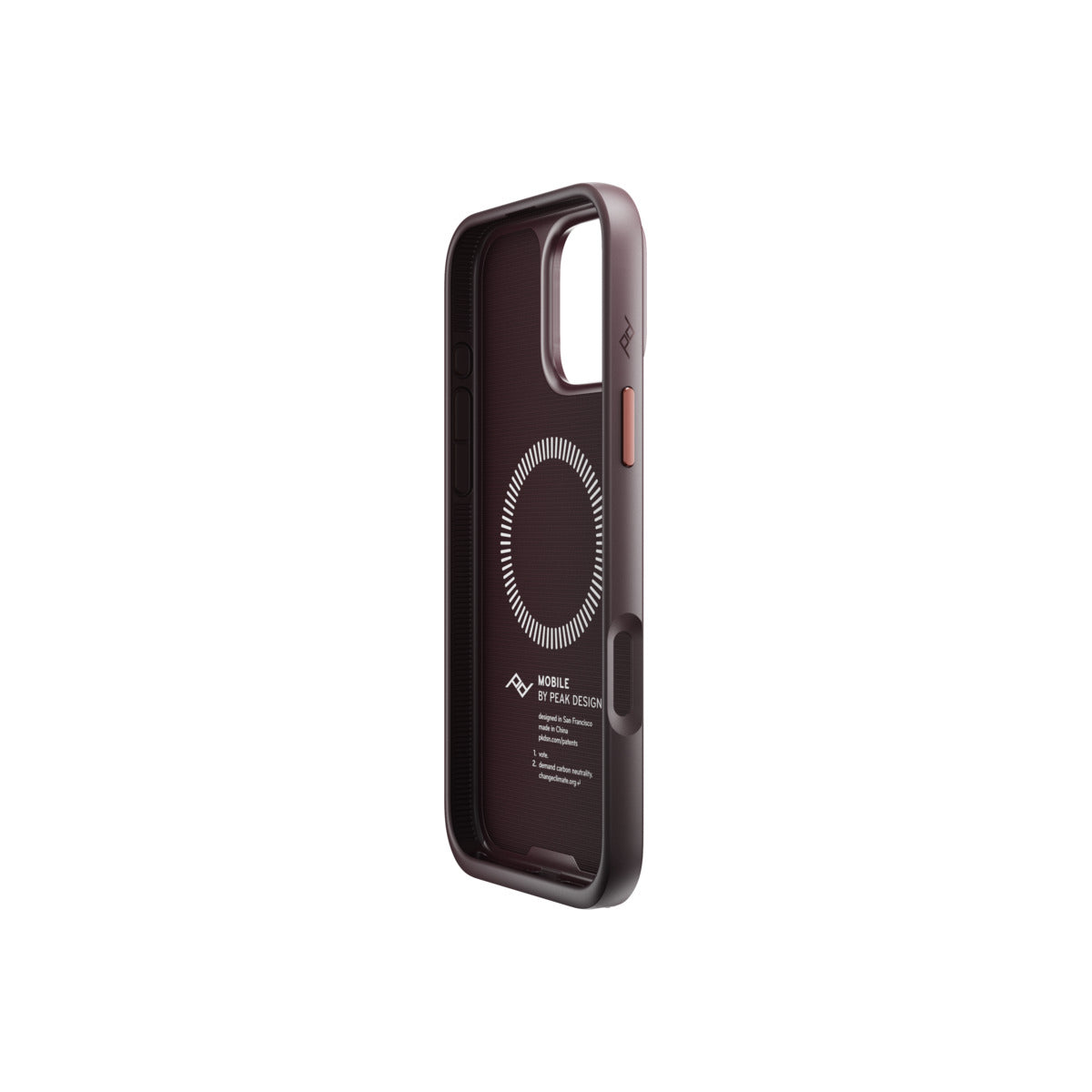 Kryt s poutkem pro iPhone 16 Pro Max Peak Design Mobile Everyday Loop Case - švestkově modrý - iSTYLE CZ