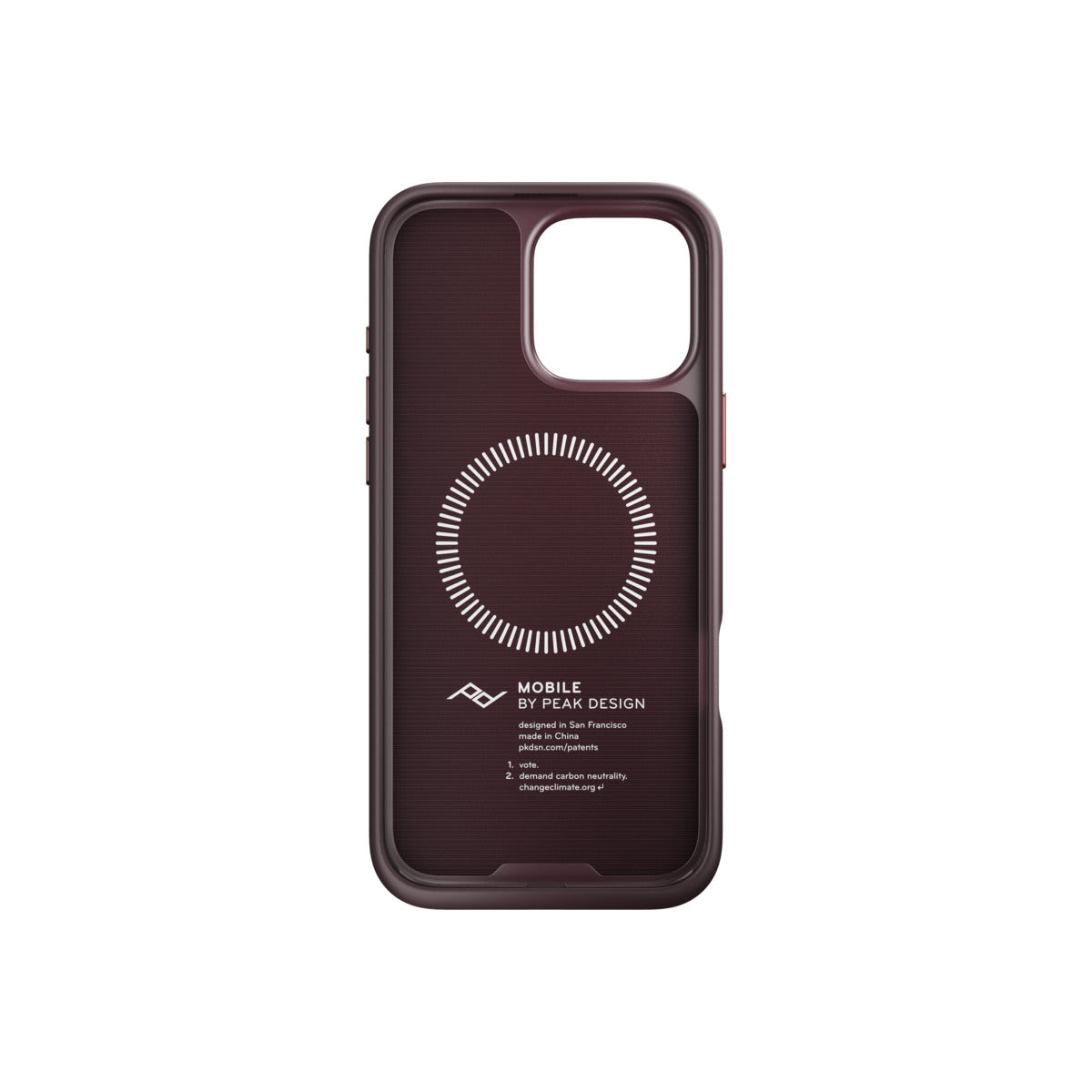 Kryt s poutkem pro iPhone 16 Pro Max Peak Design Mobile Everyday Loop Case - švestkově modrý - iSTYLE CZ
