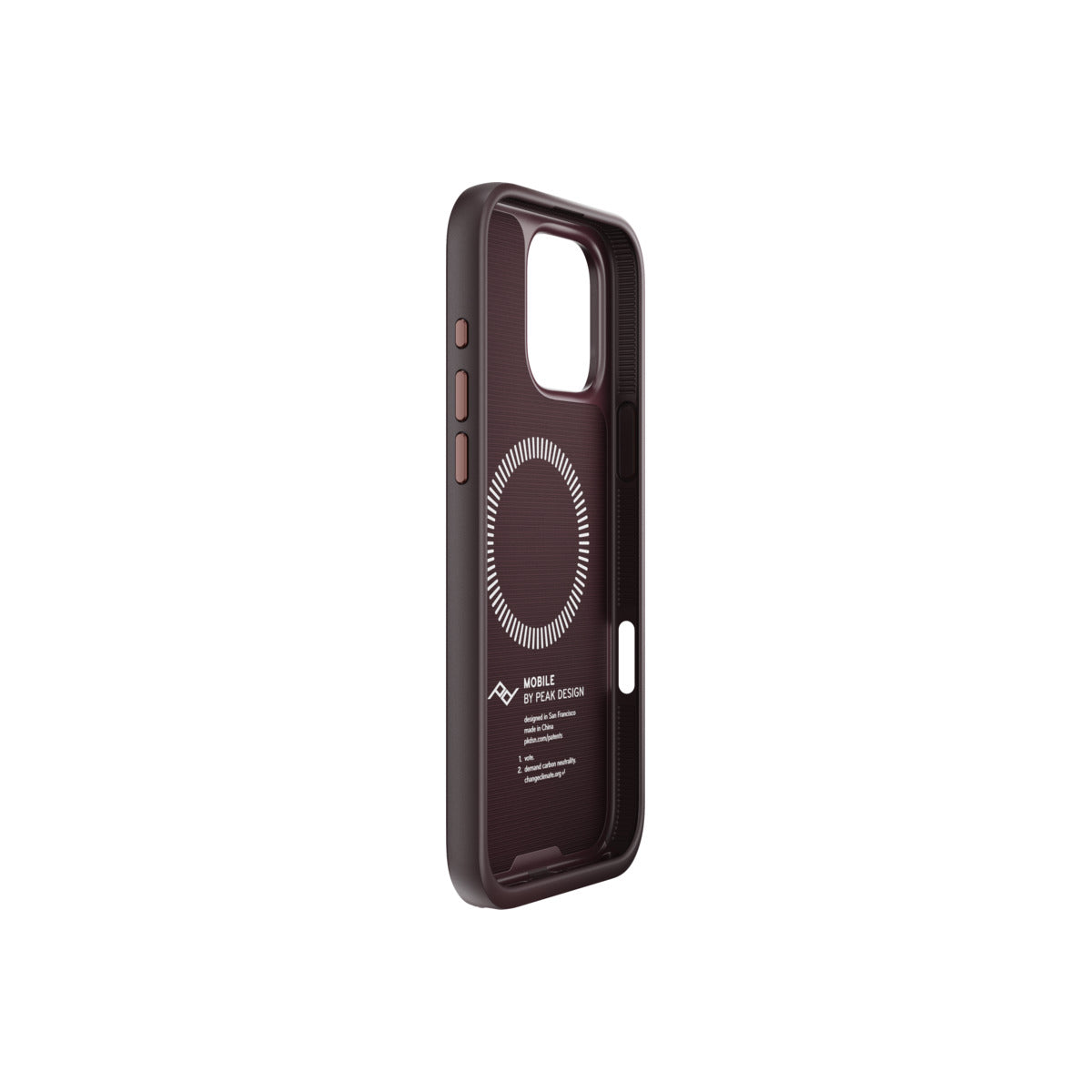 Kryt s poutkem pro iPhone 16 Pro Max Peak Design Mobile Everyday Loop Case - švestkově modrý - iSTYLE CZ