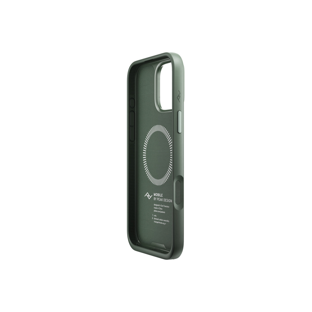 Kryt s poutkem pro iPhone 16 Pro Max Peak Design Mobile Everyday Loop Case - šalvějově zelený - iSTYLE CZ