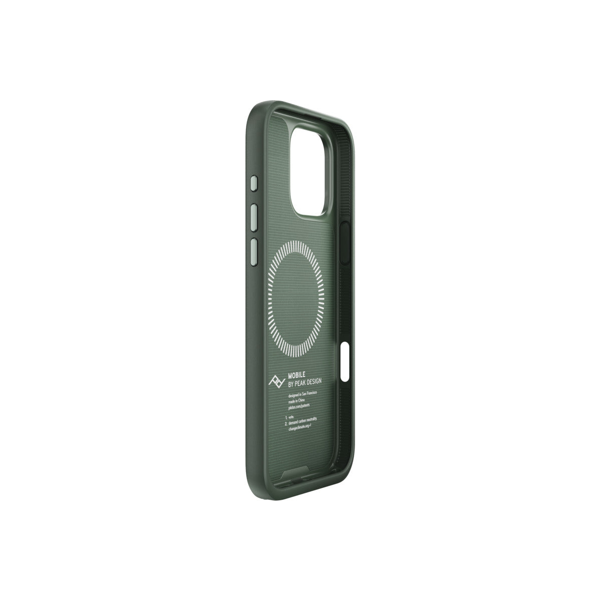 Kryt s poutkem pro iPhone 16 Pro Max Peak Design Mobile Everyday Loop Case - šalvějově zelený - iSTYLE CZ