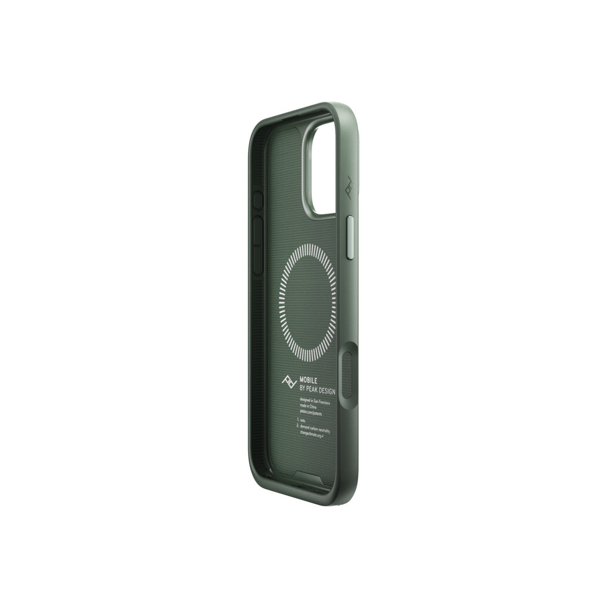 Kryt pro iPhone 16 Pro Max Peak Design Mobile Everyday Fabric Case - šalvějově zelený - iSTYLE CZ