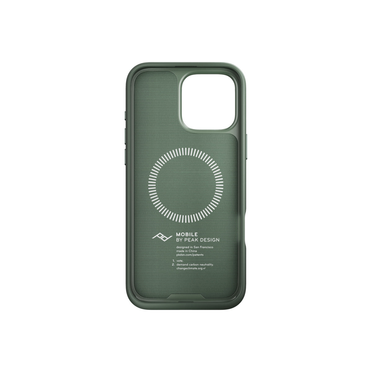 Kryt pro iPhone 16 Pro Max Peak Design Mobile Everyday Fabric Case - šalvějově zelený - iSTYLE CZ