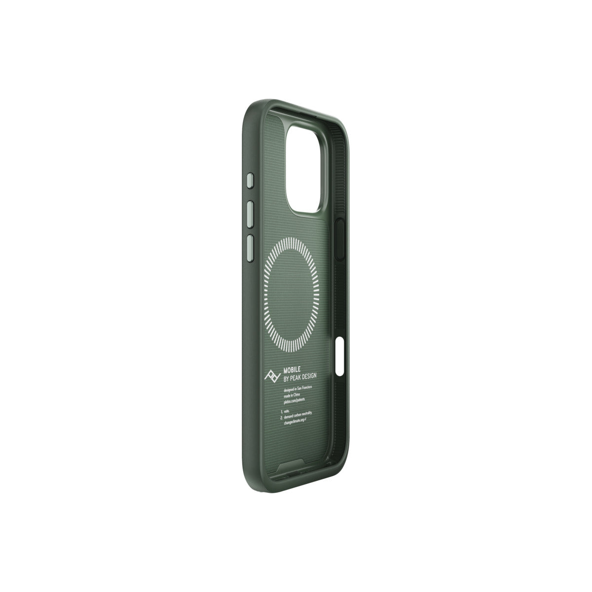 Kryt pro iPhone 16 Pro Max Peak Design Mobile Everyday Fabric Case - šalvějově zelený - iSTYLE CZ