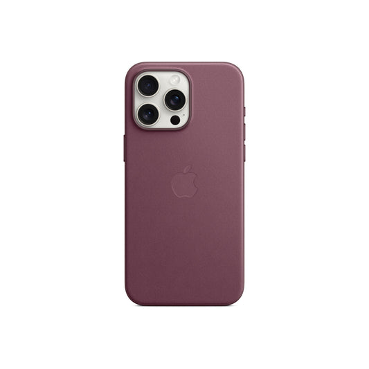 Apple kryt z tkaniny FineWoven s MagSafe na iPhone 15 Pro Max – morušově rudý - iSTYLE CZ