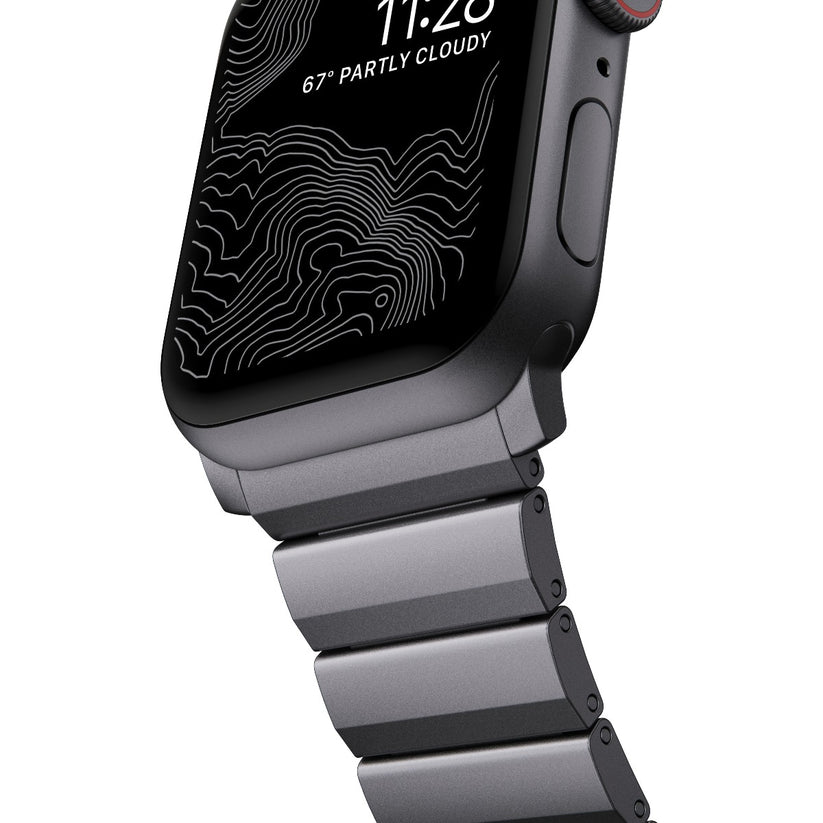 Hliníkový řemínek pro Apple Watch Nomad - vesmírně šedý - iSTYLE CZ