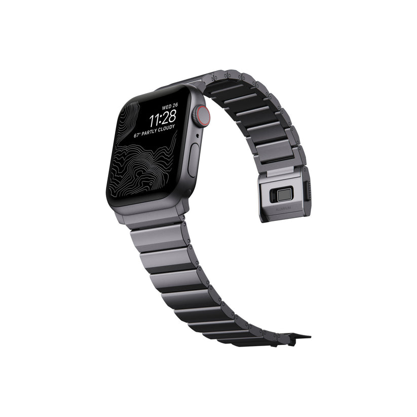 Hliníkový řemínek pro Apple Watch Nomad - vesmírně šedý - iSTYLE CZ