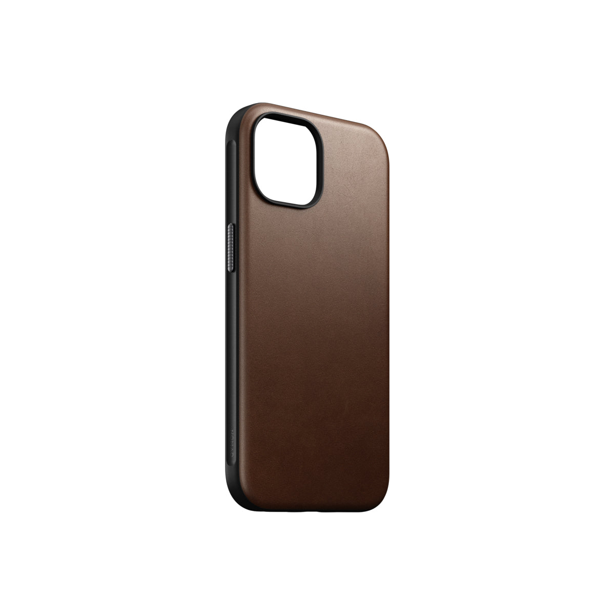 Kožený kryt pro iPhone 15 Nomad Modern - hnědý - iSTYLE CZ