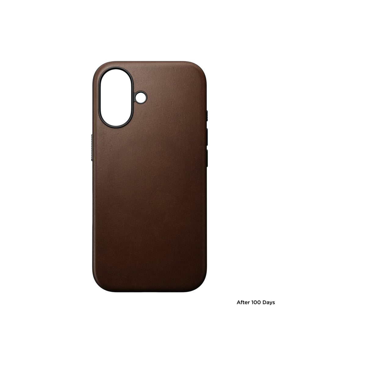 Kožený kryt pro iPhone 16 Nomad Modern - hnědý - iSTYLE CZ