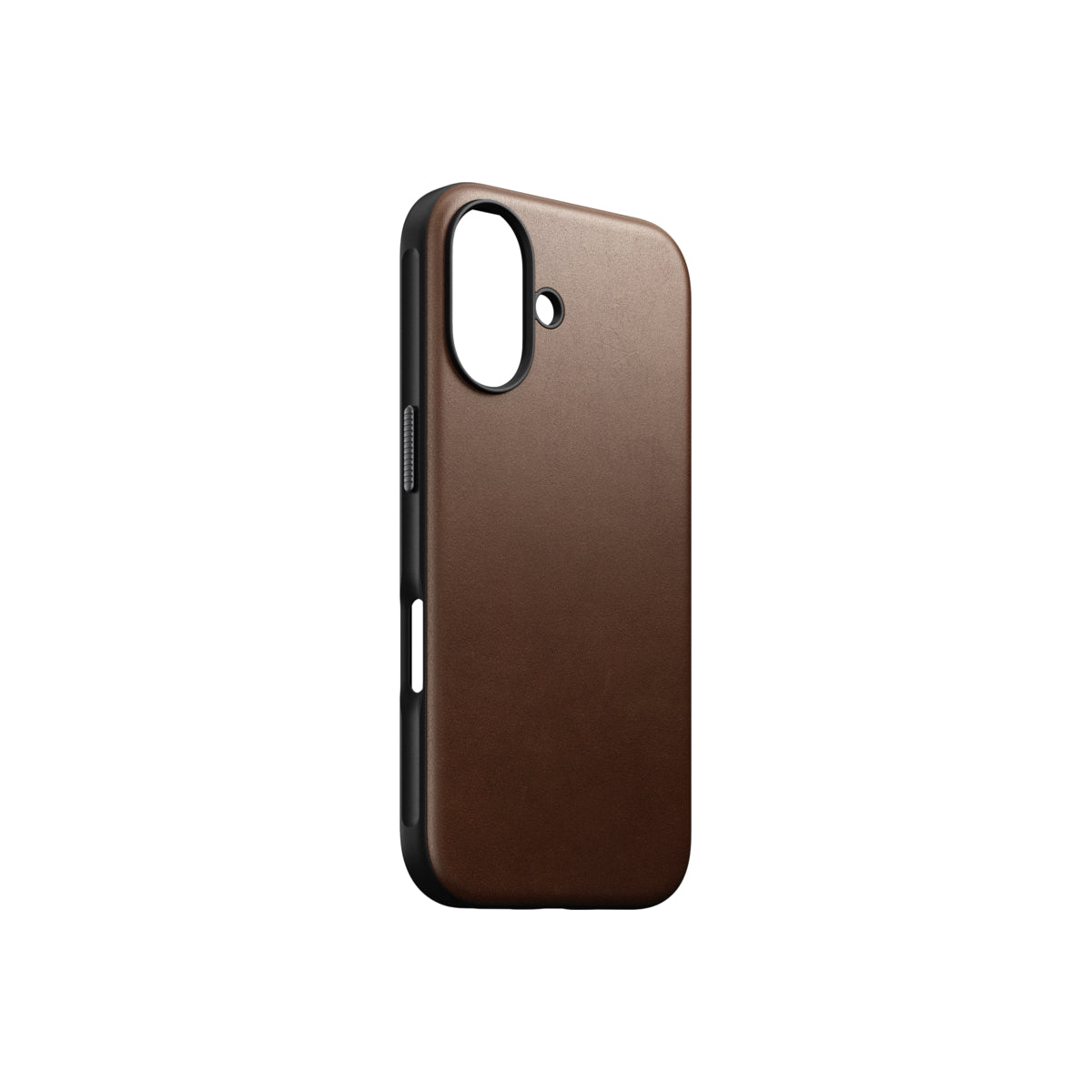 Kožený kryt pro iPhone 16 Nomad Modern - hnědý - iSTYLE CZ