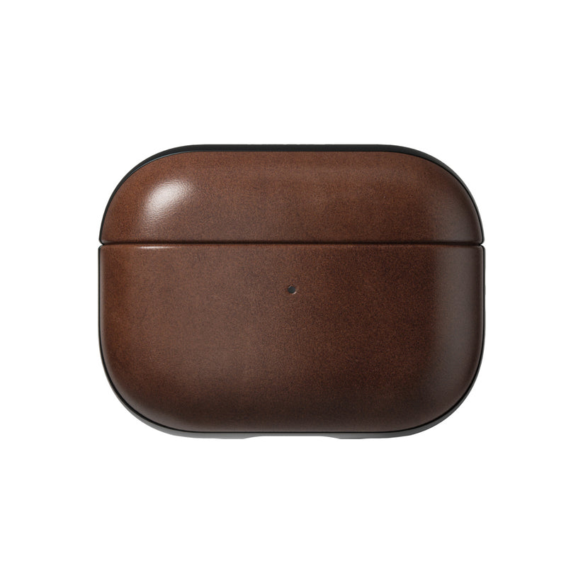 Obal pro AirPods Pro 2. gen Nomad Leather case - hnědé - iSTYLE CZ