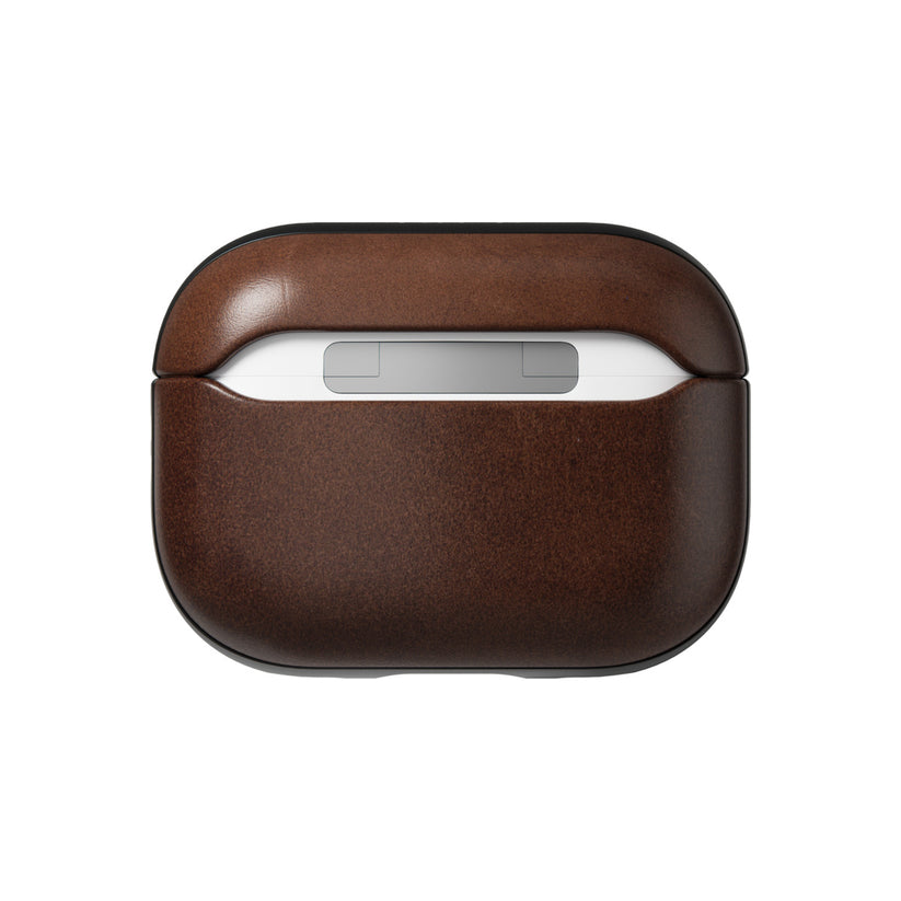 Obal pro AirPods Pro 2. gen Nomad Leather case - hnědé - iSTYLE CZ
