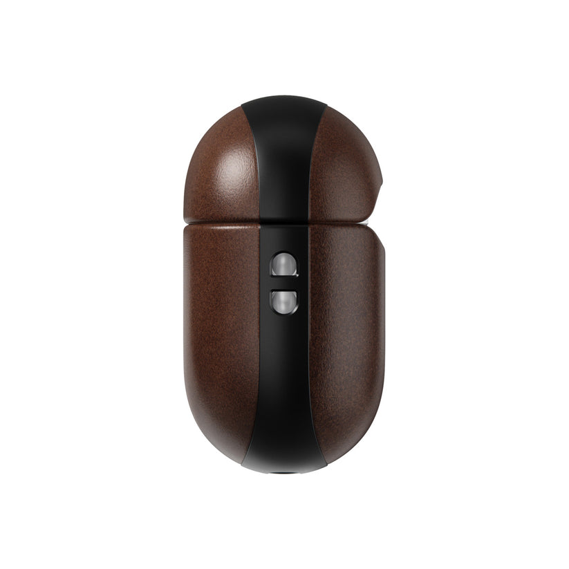 Obal pro AirPods Pro 2. gen Nomad Leather case - hnědé - iSTYLE CZ