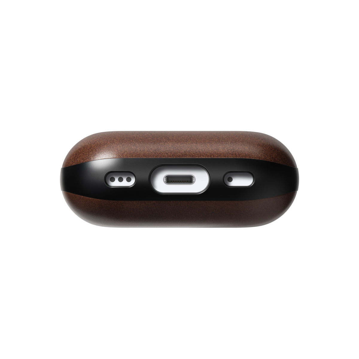 Obal pro AirPods Pro 2. gen Nomad Leather case - hnědé - iSTYLE CZ