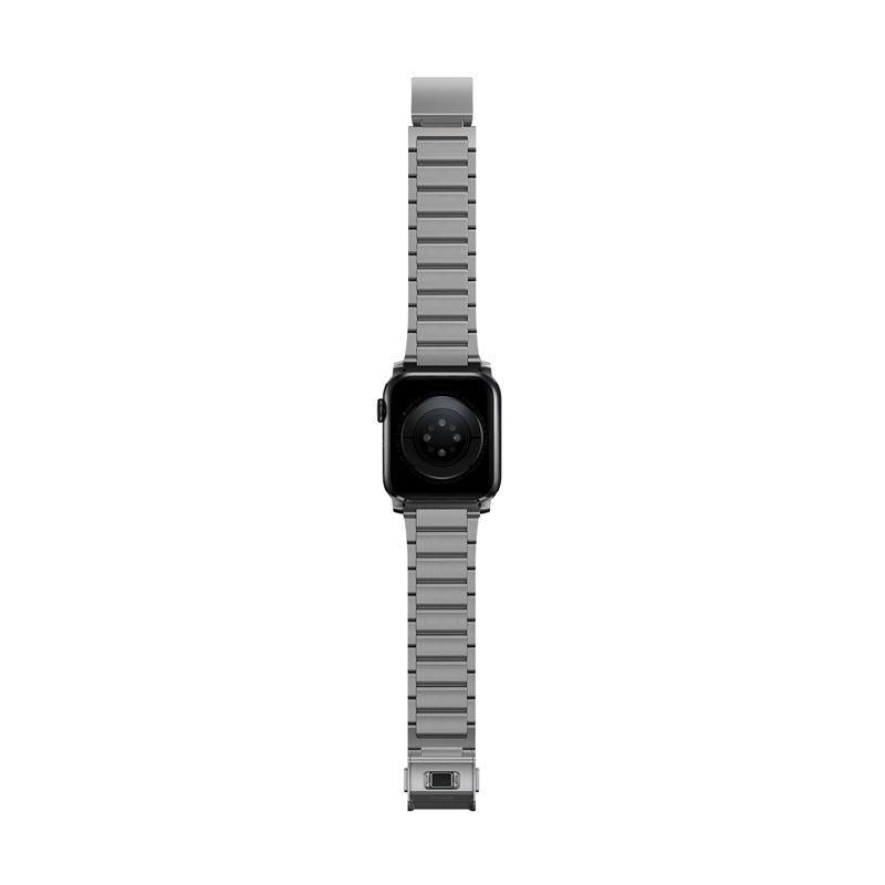 Titanový řemínek pro Apple Watch 42/44/45/49 mm Nomad Titanium - stříbrný - iSTYLE CZ