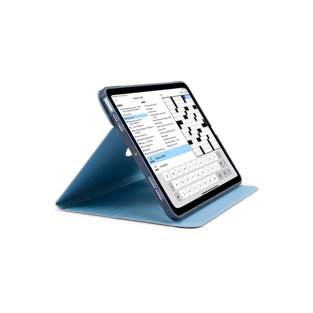 Kryt pro iPad Air 13" (2024) Pipetto Origami No6 Stand Case - modrý - iSTYLE CZ
