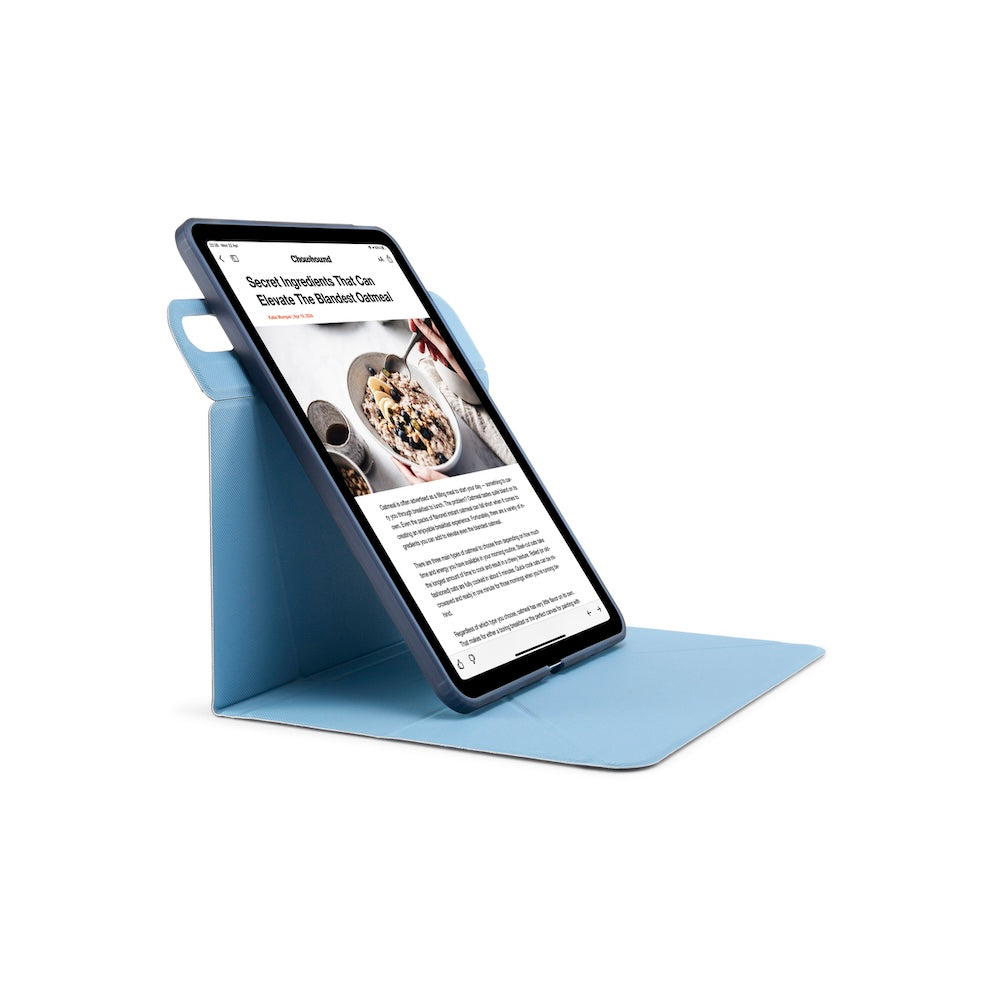 Kryt pro iPad Air 13" (2024) Pipetto Origami No6 Stand Case - modrý - iSTYLE CZ
