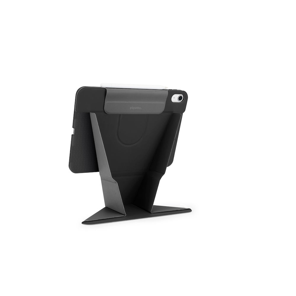 Kryt pro iPad 10,9" (2022) Pipetto Origami No6 Stand Case - černý - iSTYLE CZ