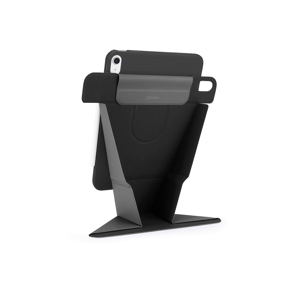 Kryt pro iPad 10,9" (2022) Pipetto Origami No6 Stand Case - černý - iSTYLE CZ