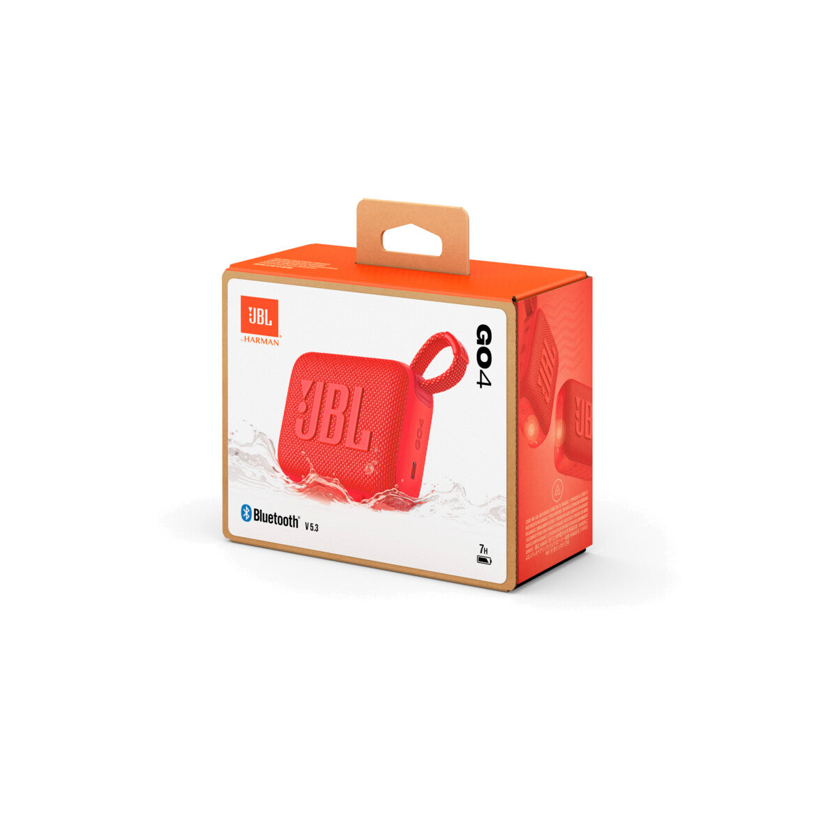 Bezdrátový reproduktor JBL GO 4 - červený - iSTYLE CZ