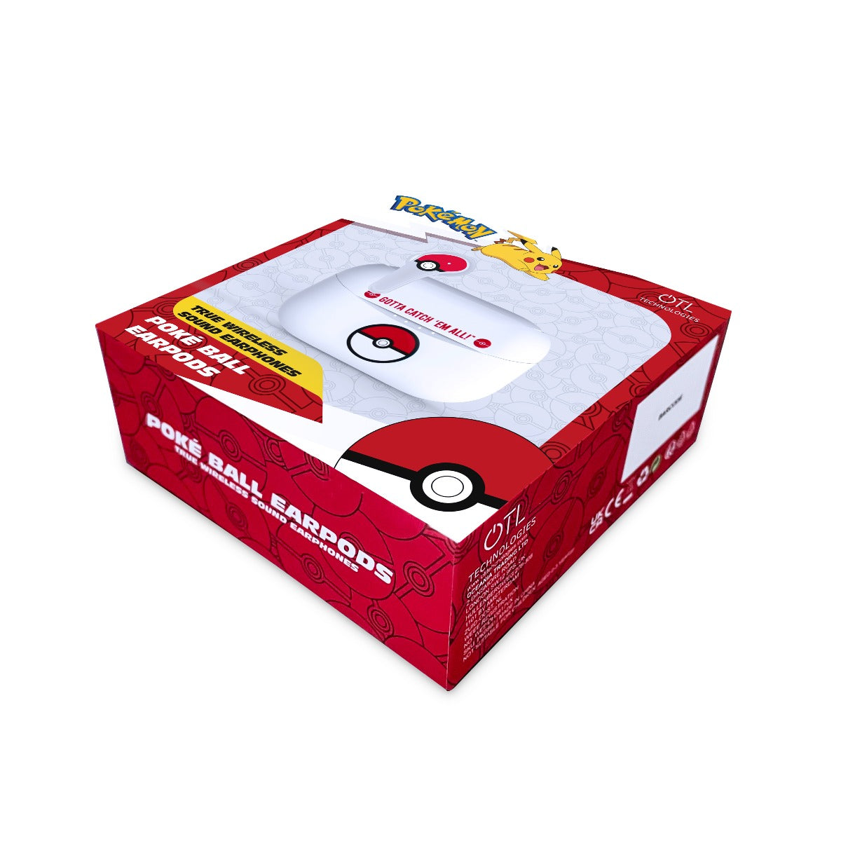 Dětská bezdrátová sluchátka OTL TWS Pokémon Poké Ball - iSTYLE CZ