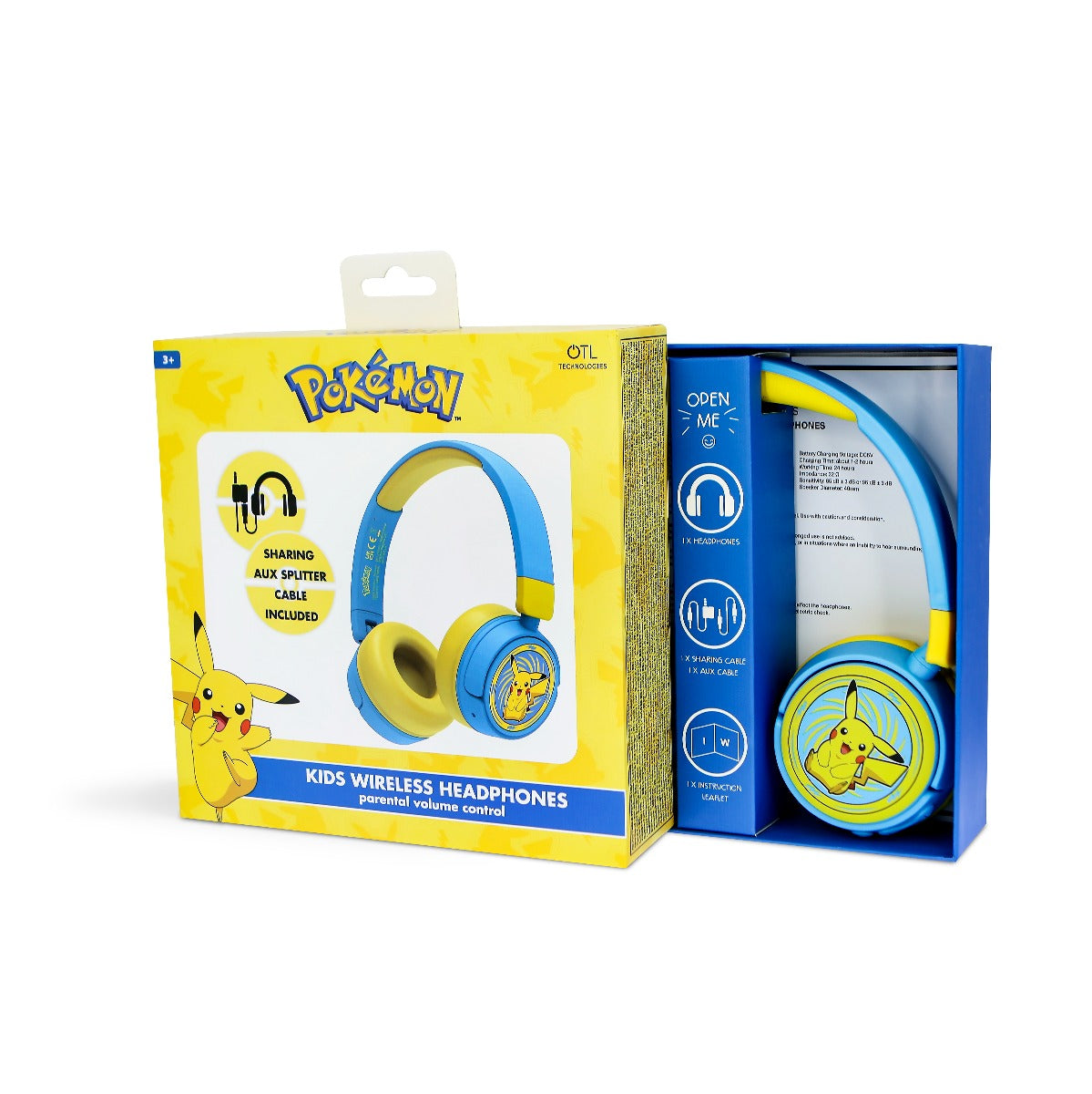 Dětská bezdrátová sluchátka OTL Pikachu - iSTYLE CZ