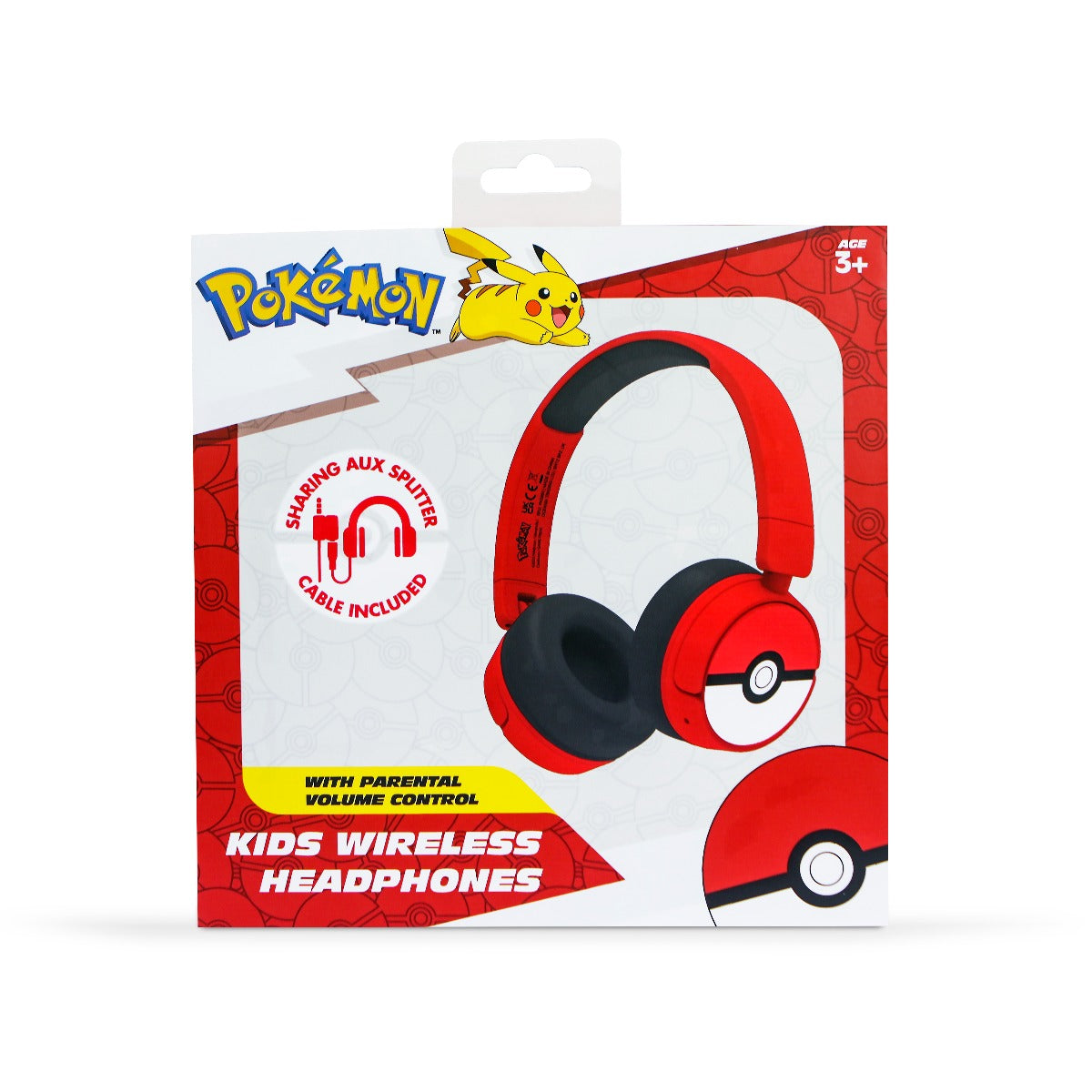 Dětská bezdrátová sluchátka OTL Poké Ball - iSTYLE CZ