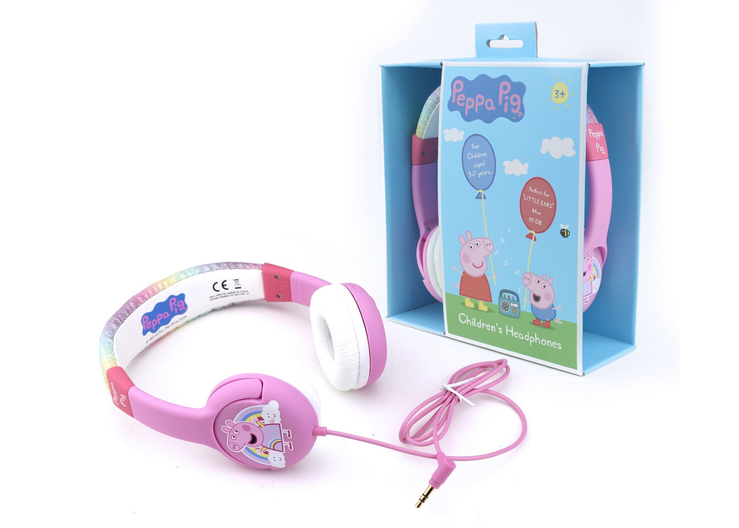 Dětská sluchátka OTL Peppa Pig Rainbow - iSTYLE CZ