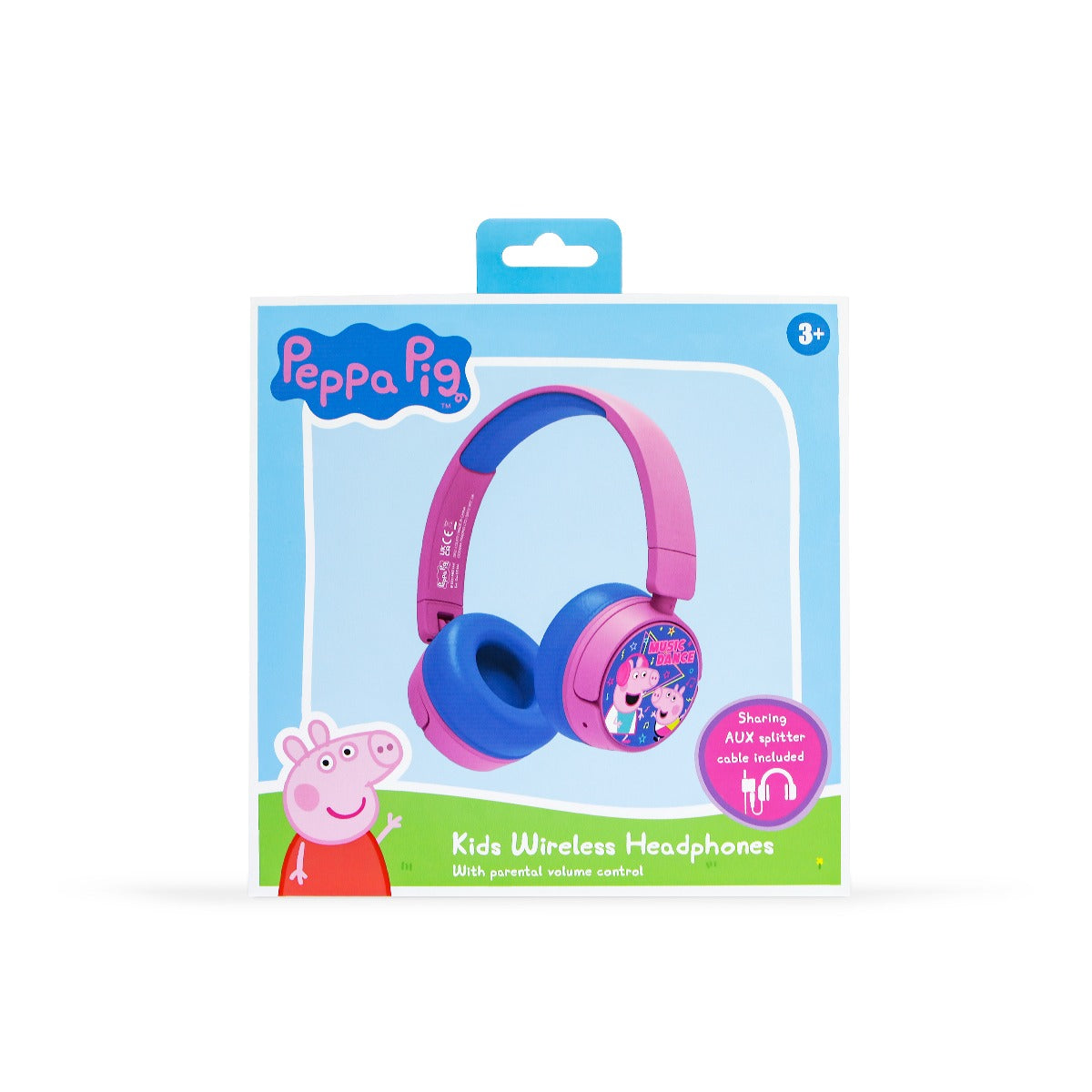 Dětská bezdrátová sluchátka OTL Peppa Pig Dance and Music - iSTYLE CZ