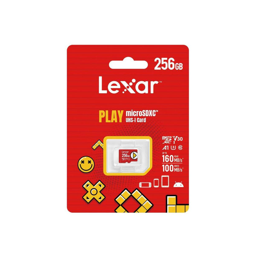 Paměťová karta Lexar 256GB PLAY microSDXC UHS-I Card - iSTYLE CZ