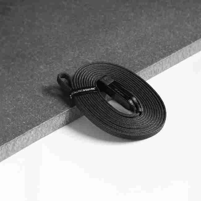 3m nabíjecí kabel 6v1 Rolling Square inCharge XL - černý - iSTYLE CZ